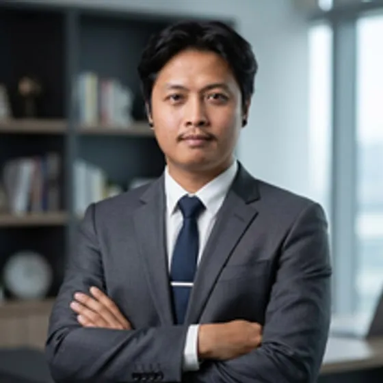 Portrait of Syahir, Logistic Coordinator